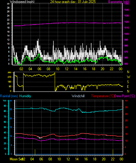 24 Hour Graph for Day 01