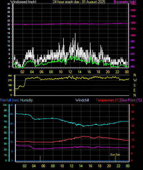 24 Hour Graph for Day 01