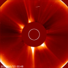 Latest LASCO C2 image of the Sun