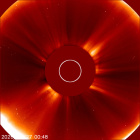 Latest LASCO C2 image of the Sun