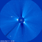 Latest LASCO C3 image of the Sun