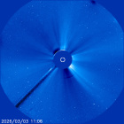 Latest LASCO C3 image of the Sun