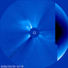 Latest LASCO C3 image of the Sun