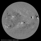 Latest SDO/HMI Magnetogram image of the Sun