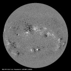 Latest SDO/HMI Magnetogram image of the Sun