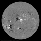 Latest SDO/HMI Magnetogram image of the Sun