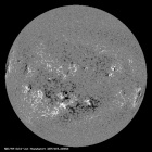 Latest SDO/HMI Magnetogram image of the Sun