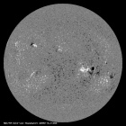 Latest SDO/HMI Magnetogram image of the Sun