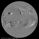 Latest SDO/HMI Magnetogram image of the Sun