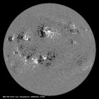 Latest SDO/HMI Magnetogram image of the Sun