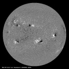 Latest SDO/HMI Magnetogram image of the Sun