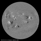 Latest SDO/HMI Magnetogram image of the Sun