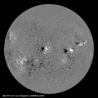 Latest SDO/HMI Magnetogram image of the Sun