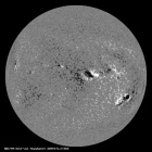 Latest SDO/HMI Magnetogram image of the Sun