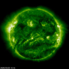 SOHO EIT 195 image of the sun