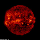 SOHO EIT 304 image of the sun