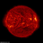 SOHO EIT 304 image of the sun
