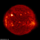 SOHO EIT 304 image of the sun