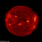 SOHO EIT 304 image of the sun