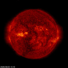 SOHO EIT 304 image of the sun